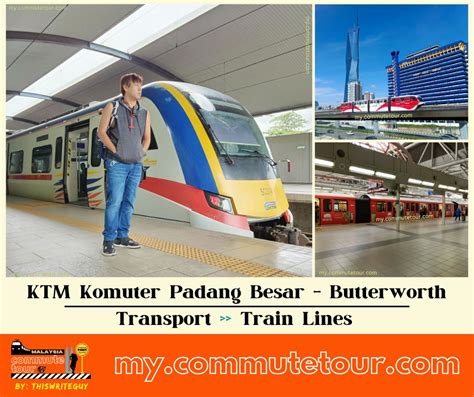 Butterworth Penang Padang Besar Komuter Train .
